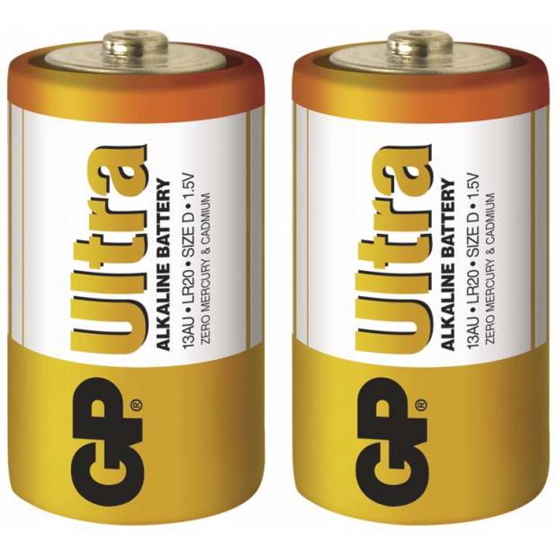 Alkalická baterie LR20 D GP Ultra B1940 velké mono 1ks
