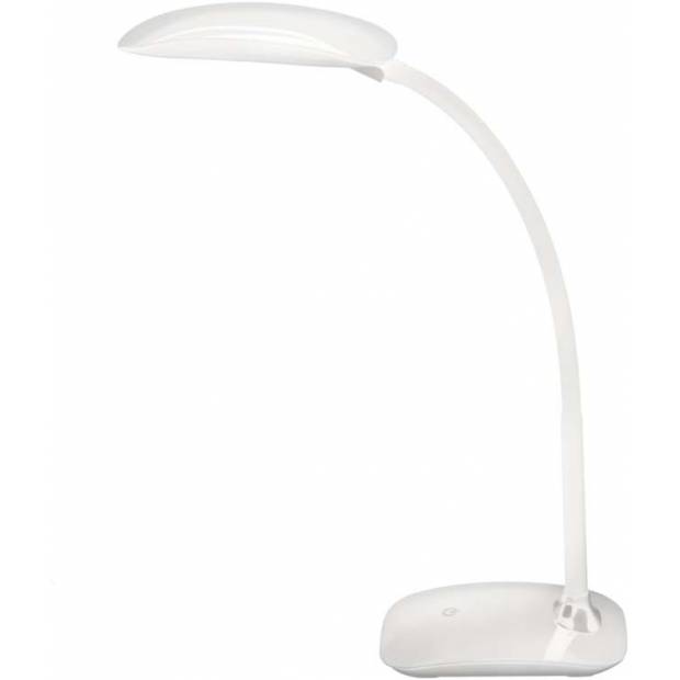 LED stolní lampička MA66-D bílá s USB EMOS