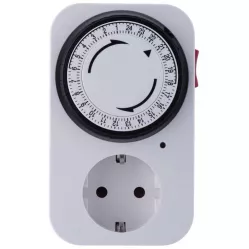Časovač - mechanická spínací zásuvka TS-MD31 SCHUKO EMOS