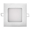 LED panel 120×120, čtvercový vestavný bílý, 6W teplá bílá EMOS Lighting