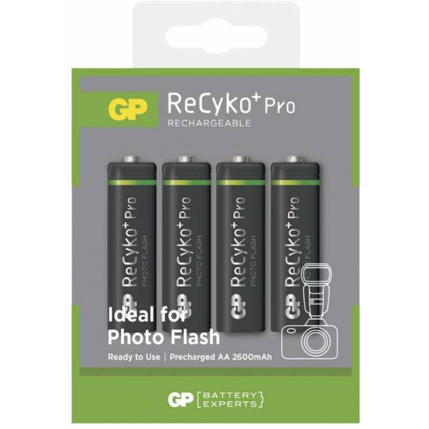 Nabíjecí baterie GP ReCyko+ Pro Photo Flash HR6 (AA) GP Batteries