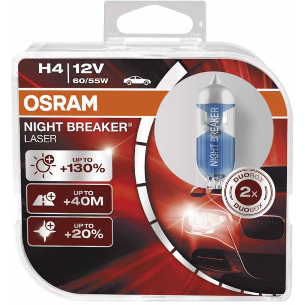 Autožárovka OSRAM H4 12V 60 / 55W 64193NBL NIGHT BREAKER Osram