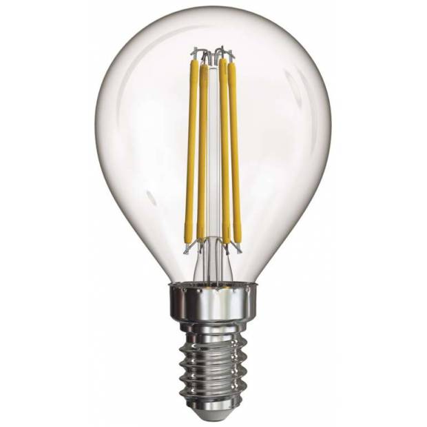 LED žárovka Filament Mini Globe A++ 4W E14 neutrální bílá EMOS Lighting