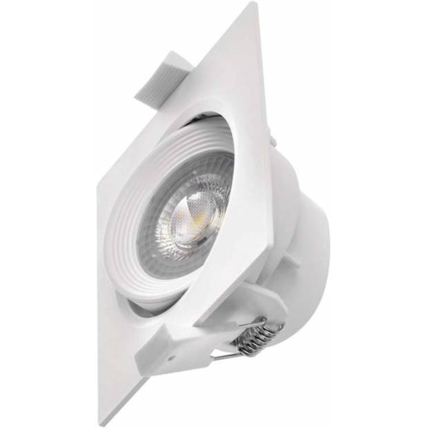 LED bodové svítidlo bílé, čtverec 5W teplá bílá EMOS Lighting