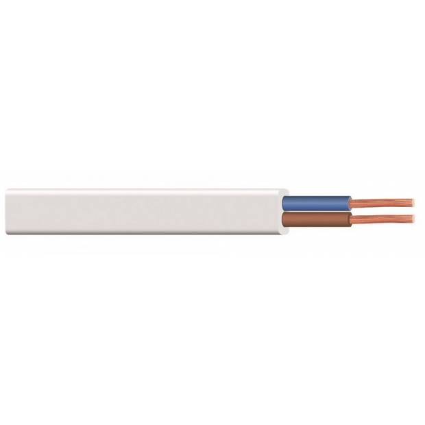 H03VVH2-F 2x0,35mm (CYLY ovál) kabel bílý