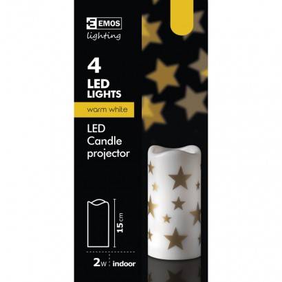 LED dekorativní projektor – hvězdičky, vnitřní EMOS Lighting