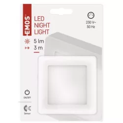 LED noční světlo P3316 s fotosenzorem do zásuvky EMOS