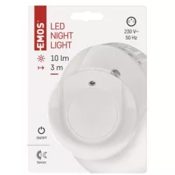 LED noční světlo P3317 s fotosenzorem do zásuvky EMOS