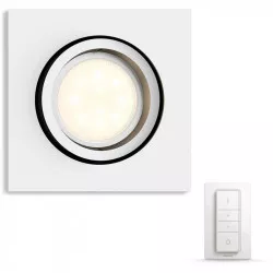 Philips HUE 50421/31/P7 MILLISKIN zápustné svítidlo bílé 1xGU10 SWITCH
