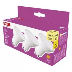 LED žárovka Classic MR16 / GU10 / 7 W  (60 W) / 806 lm / teplá bílá EMOS